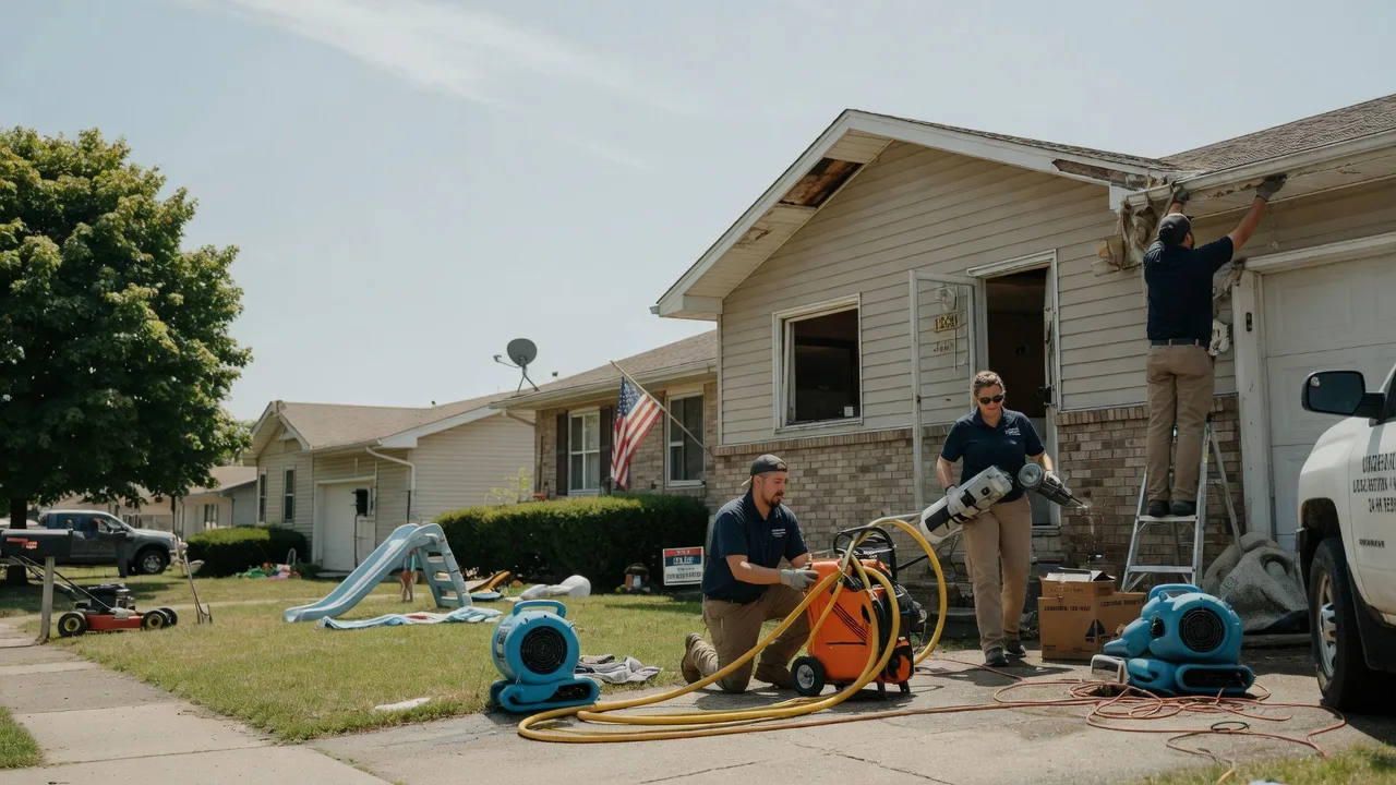 Water Damage Restoration in Luna Pier, MI near me